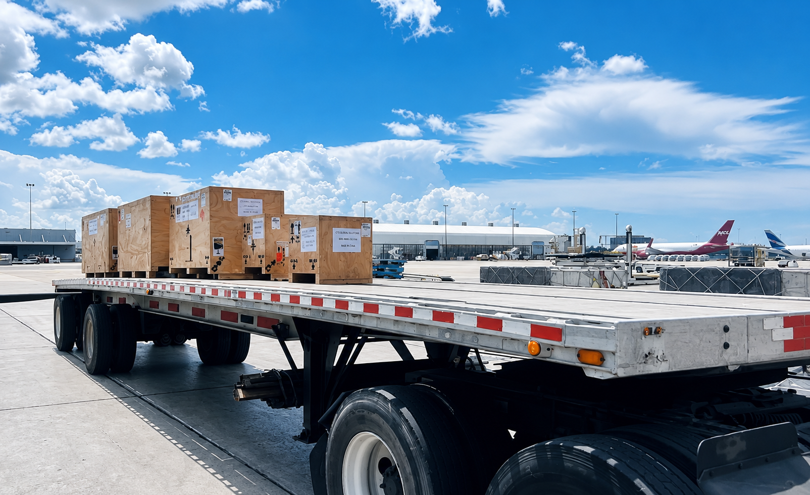 Air freight — cargo plane